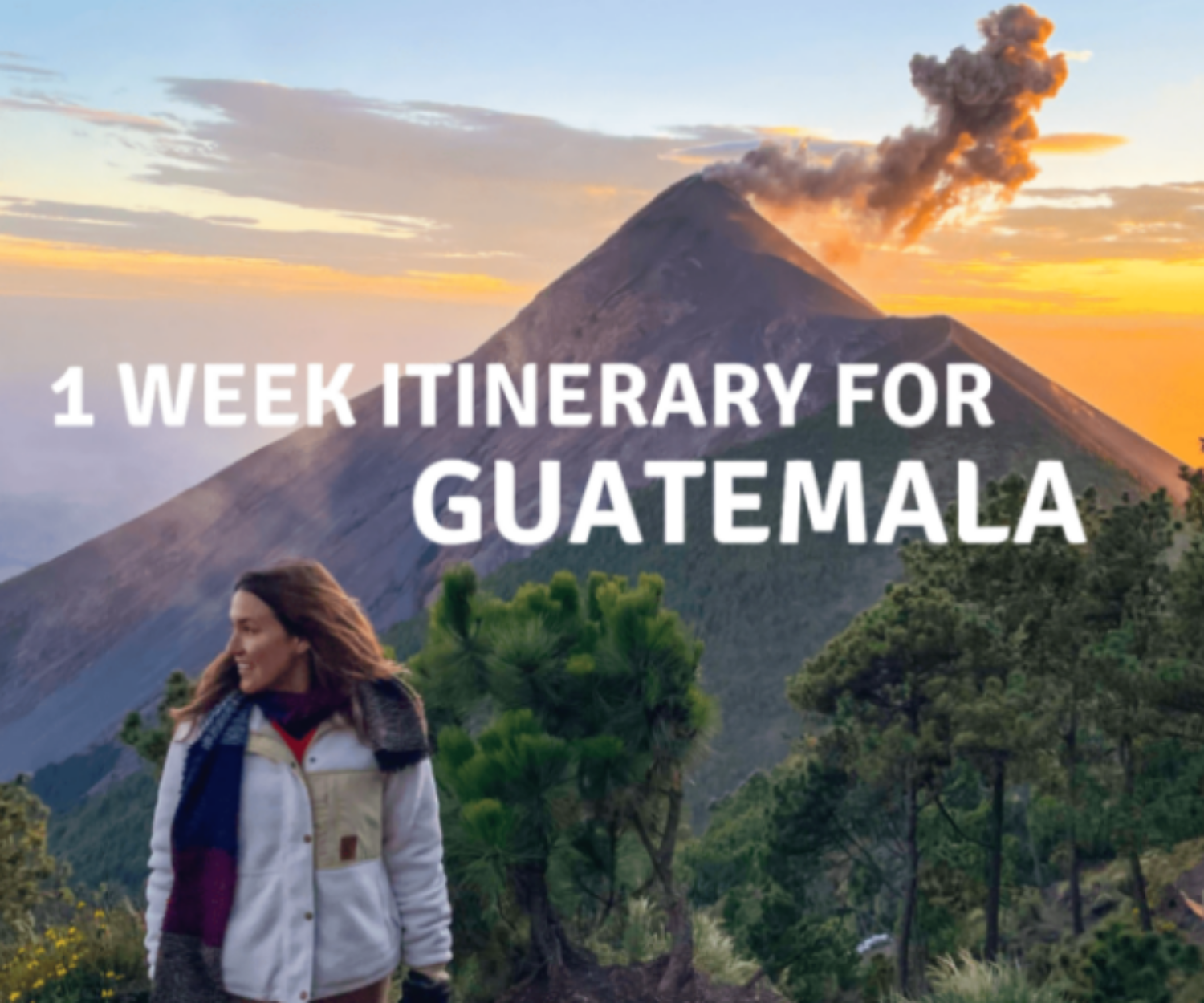 1 week itinerary guatemala